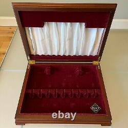 Vintage A1 Sheffield Silver Plated Cutlery Canteen 54-Piece Set 6 Place Setting