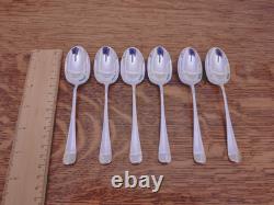 Vintage ART DECO 41Pc Silver Plate Faux Bone CUTLERY SET Made in Sheffield 1930s