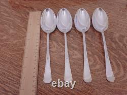 Vintage ART DECO 49 Piece Silver Plate Faux Bone CUTLERY SET Made in Sheffield