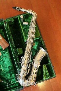 Vintage Alto CG Conn 1914 Saxophone with Original Case & Accessories EXCELLENT