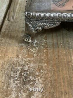Vintage Antique Large Silver Plated Wedding Cake Stand