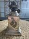 Vintage Antique Silver Plated Oil Lamp Base Victorian Hinks Hallmarked