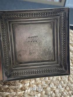 Vintage Antique Silver Plated Oil Lamp Base Victorian Hinks Hallmarked