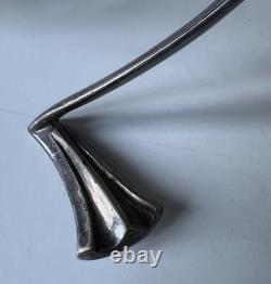 Vintage Art Deco Silver Plate & Glass Centrepiece Bowl with Handle 36 cm