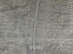 Vintage Art Deco Silver Plate & Glass Centrepiece Bowl with Handle 36 cm