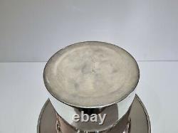 Vintage Art Deco Style Silver Plated Top Hat Champagne Wine Ice Cooler Bucket