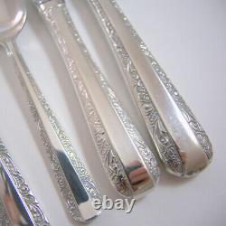 Vintage Australian Rodd Nemesia Silver Plate Cutlery set 50pce