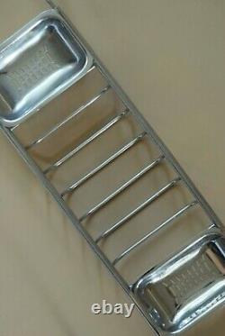 Vintage Bath Tray Chrome Plated Brass Period Bathroom Hardware