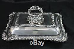 Vintage Birks Regency Silverplate Covered Serving Dish Entree Silver Plate