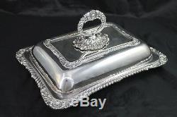 Vintage Birks Regency Silverplate Covered Serving Dish Entree Silver Plate