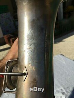 Vintage Buescher Tenor Saxophone 1920s ALL ORIGINAL