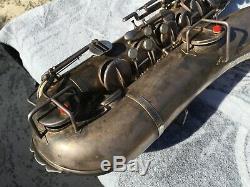 Vintage Buescher Tenor Saxophone 1920s ALL ORIGINAL