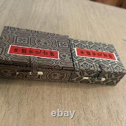 Vintage Chinese Porcelain Pottery Shard Pendant Silver Plated
