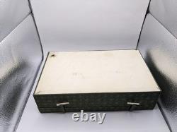 Vintage Chinese Silver-Plated Mini Chalice's Set Of 8 In Original Box