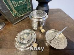 Vintage Christofle Gallia Silver Plated Coffee Press Cafetière, Made in France