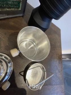 Vintage Christofle Gallia Silver Plated Coffee Press Cafetière, Made in France