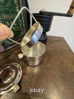 Vintage Christofle Gallia Silver Plated Coffee Press Cafetière, Made in France