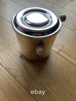 Vintage Christofle Gallia Silver Plated Coffee Press Cafetière, Made in France