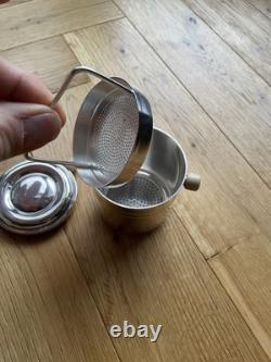 Vintage Christofle Gallia Silver Plated Coffee Press Cafetière, Made in France