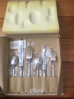 Vintage Christofle Marly La Trousse Cutlery Set Silver Plated