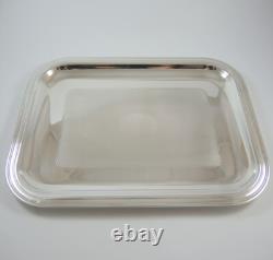 Vintage Christofle Silver Plate 26.5cm Tray Boxed