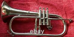 Vintage Couesnon Monopole Paris Bb Flugelhorn Excellent Original Condition