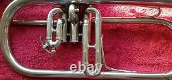 Vintage Couesnon Monopole Paris Bb Flugelhorn Excellent Original Condition