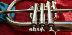 Vintage Couesnon Monopole Paris Bb Flugelhorn Excellent Original Condition