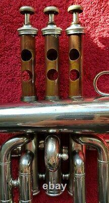 Vintage Couesnon Monopole Paris Bb Flugelhorn Excellent Original Condition