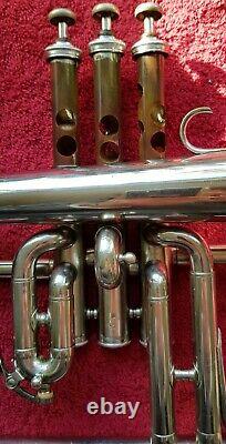 Vintage Couesnon Monopole Paris Bb Flugelhorn Excellent Original Condition