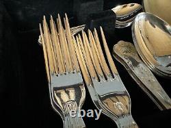 Vintage Cutlery Set By Sanders And Bowers Canteen Of Cutlery