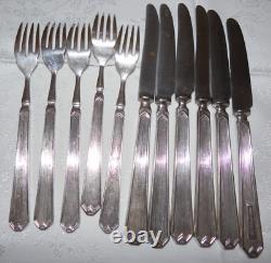 Vintage Cutlery Set Silver Plated Crusade Firth Stainless Sheffield (R) Rockingh