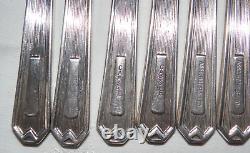 Vintage Cutlery Set Silver Plated Crusade Firth Stainless Sheffield (R) Rockingh