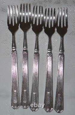 Vintage Cutlery Set Silver Plated Crusade Firth Stainless Sheffield (R) Rockingh