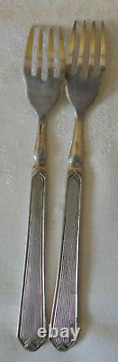 Vintage Cutlery Set Silver Plated Crusade Firth Stainless Sheffield (R) Rockingh