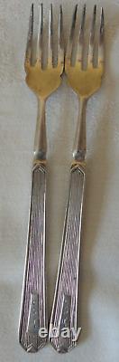 Vintage Cutlery Set Silver Plated Crusade Firth Stainless Sheffield (R) Rockingh