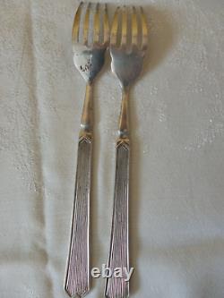Vintage Cutlery Set Silver Plated Crusade Firth Stainless Sheffield (R) Rockingh