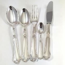 Vintage Danish Silver Plate City Cutlery Set for 12 Copenhagen Spoon Factory