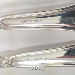 Vintage Danish Silver Plate City Cutlery Set for 12 Copenhagen Spoon Factory