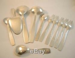 Vintage Danish Stjerne Silver Plate Cutlery Set 12 person Jens Harald Quistgaard