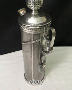 Vintage Derby International Silver Golf Bag Cocktail Shaker Art Deco