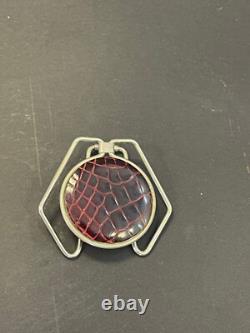 Vintage Design XXth Century Crocodile Bill Clip Curiosity Item