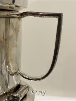 Vintage Easi Nest EPNS Stackable Tea Set Mid Century Modern English Silver Plat