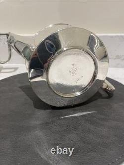 Vintage Easi Nest EPNS Stackable Tea Set Mid Century Modern English Silver Plat