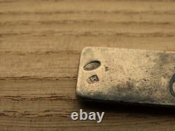 Vintage Fine Silver Belt Plate Strap End 18-19 AD Russian Empire