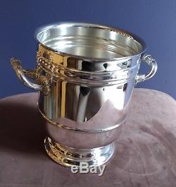 Vintage French Christofle Silver plated Ice Bucket