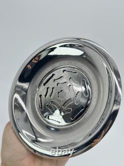 Vintage French Coquillor Depose Silver Plated Butter Curler Dish Made In France