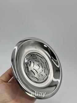 Vintage French Coquillor Depose Silver Plated Butter Curler Dish Made In France