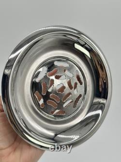 Vintage French Coquillor Depose Silver Plated Butter Curler Dish Made In France