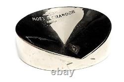 Vintage French Silver Chrome Plated Champagne Moet & Chandon Strawberry Dish